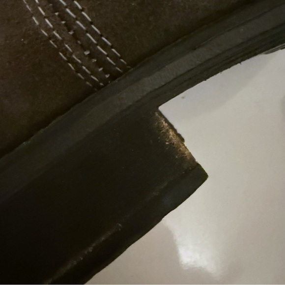 Steve Madden Dormaa Boots Women's Leather Moto Biker Buckle Strap SZ 9.5 - Picture 10 of 10